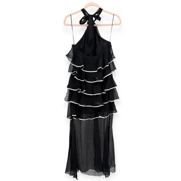 tiger print halter dress Living on the Edge Halter Dress Small main image 0